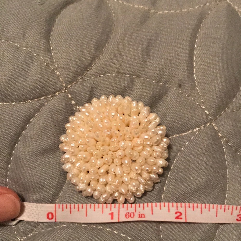 Vintage seed pearl 3 piece set - Picture 2 of 4